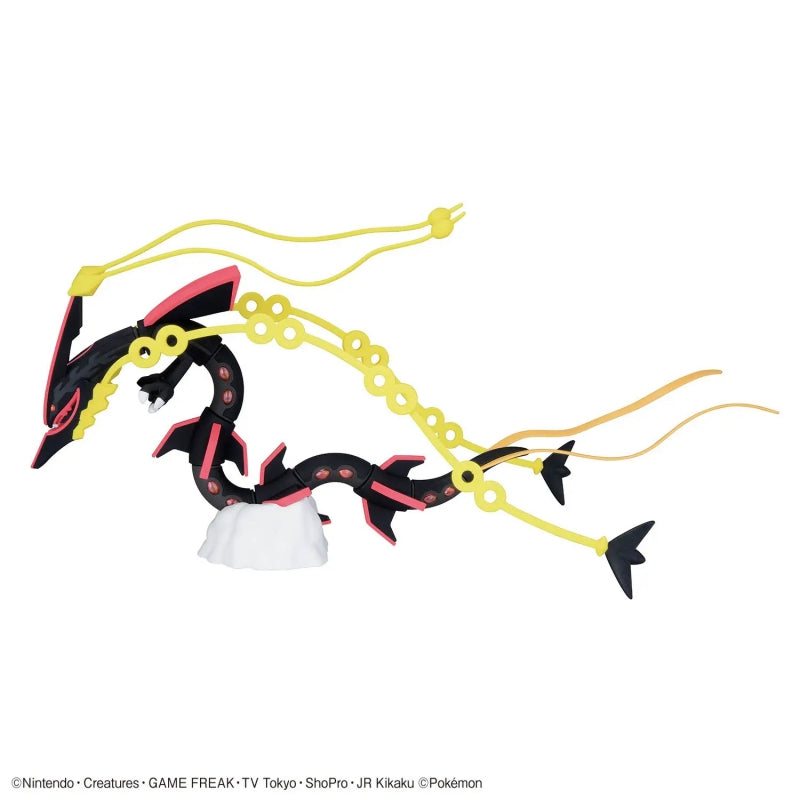 Pokemon Plamo Collection Select Series "Black Mega Rayquaza"-Bandai-Ace Cards & Collectibles