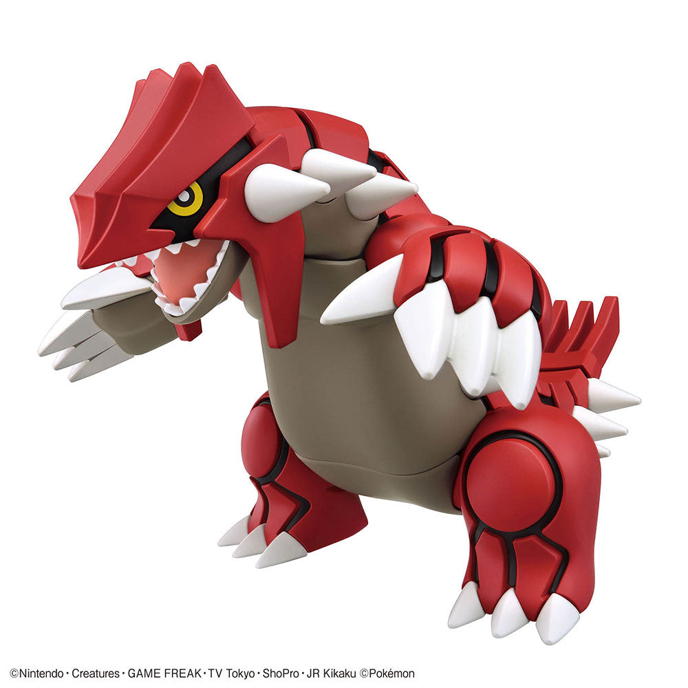 Pokemon Plamo Collection Select Series "Groudon"-Bandai-Ace Cards & Collectibles