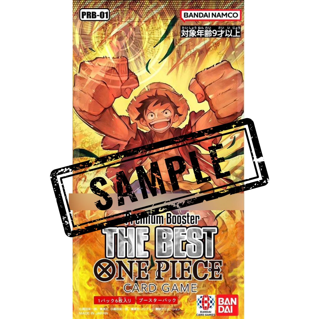 (Pre-Order-Deposit) One Piece Card Game - Premium Booster [PRB-01] (Japanese)-Deposit / Carton (Ship)-Bandai-Ace Cards &amp; Collectibles