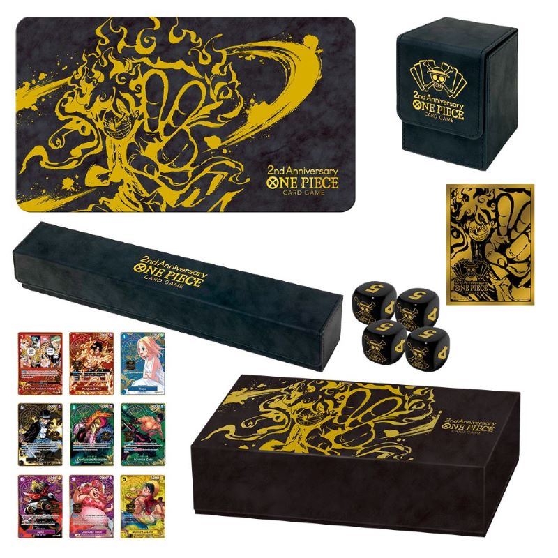 (Pre-Order) One Piece Card Game Box Set - 2nd Anniversary Set (Japanese)-Deposit (Shipping)-Bandai-Ace Cards &amp; Collectibles