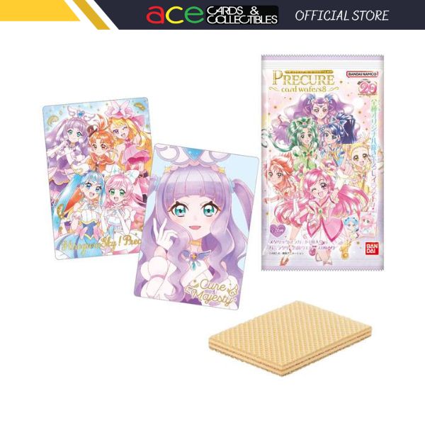 Pretty Cure Card Wafer 8-Single Pack (Random)-Bandai-Ace Cards & Collectibles