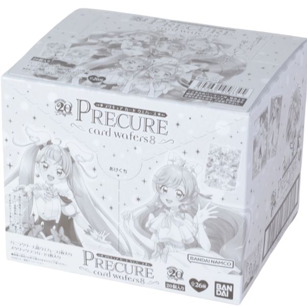 Pretty Cure Card Wafer 8-Whole Box (20packs)-Bandai-Ace Cards &amp; Collectibles