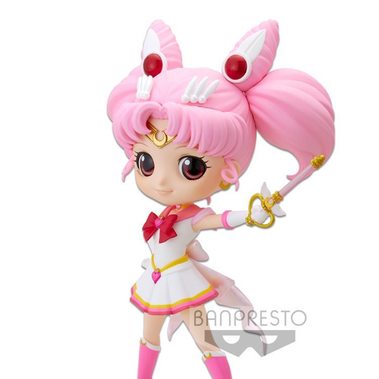 Pretty Guardian Sailor Moon Eternal The Movie Q Posket -Super Sailor Chibi Moon- (Kaleidoscope Ver.)-Bandai-Ace Cards & Collectibles