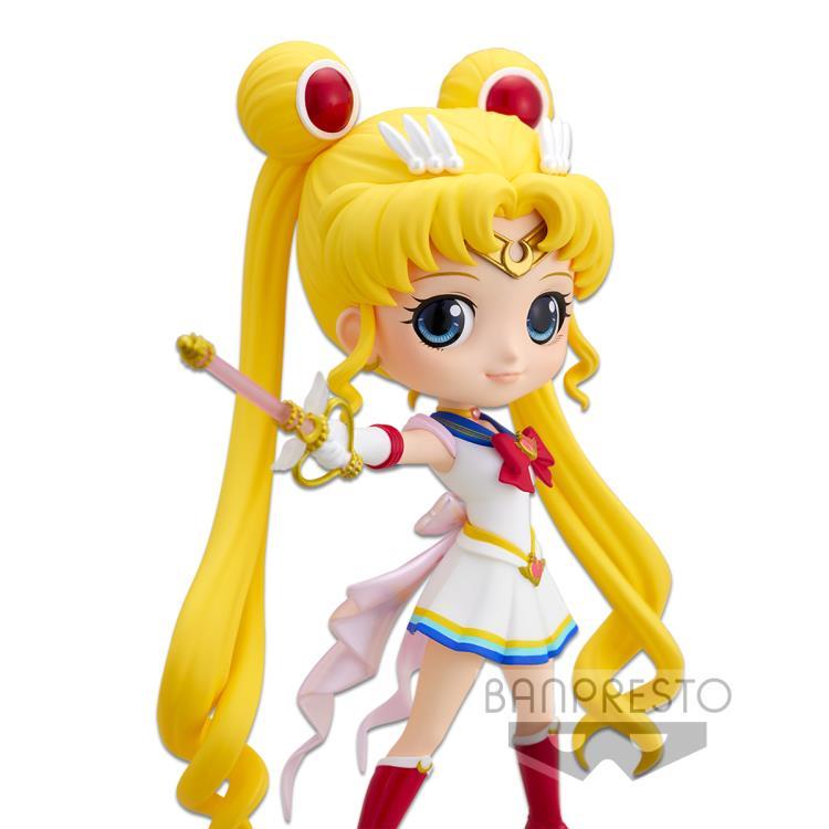 Pretty Guardian Sailor Moon Eternal The Movie Q Posket -Super Sailor Moon- (Kaleidoscope Ver.)-Bandai-Ace Cards &amp; Collectibles