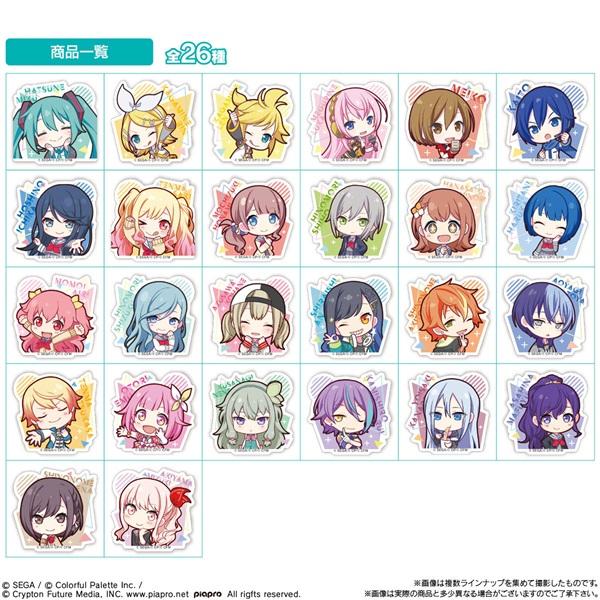Project Sekai Colorful Stage! Feat. Hatsune Miku Sticker Gummy-Single Pack (Random)-Bandai-Ace Cards &amp; Collectibles