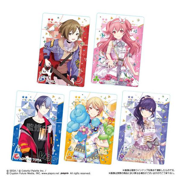 Project Sekai: Colorful Stage Feat. Hatsune Miku Wafer 6-Single Pack (Random)-Bandai-Ace Cards &amp; Collectibles