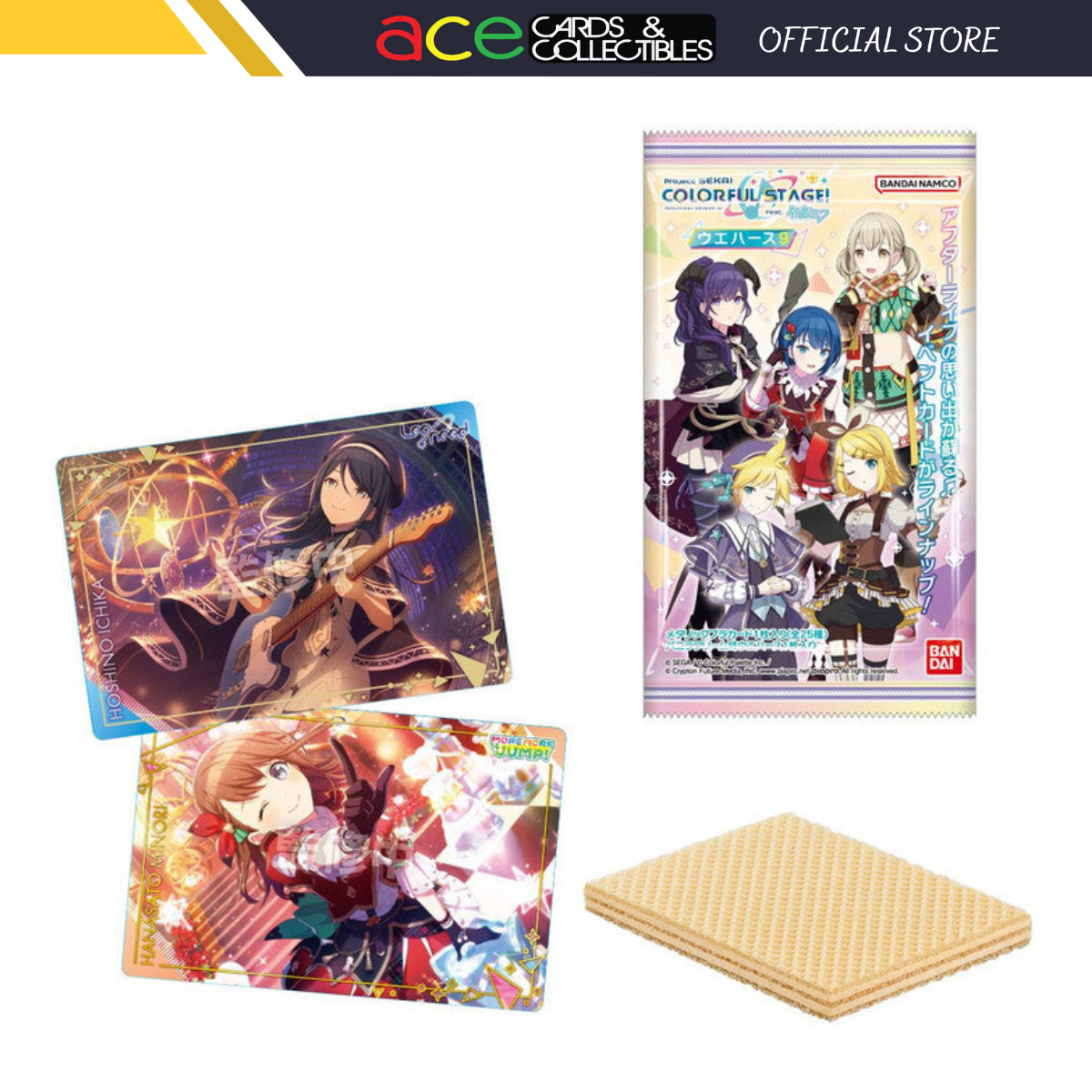 Project Sekai Colorful Stage! Hatsune Miku Wafer 9-Single Pack (Random)-Bandai-Ace Cards & Collectibles