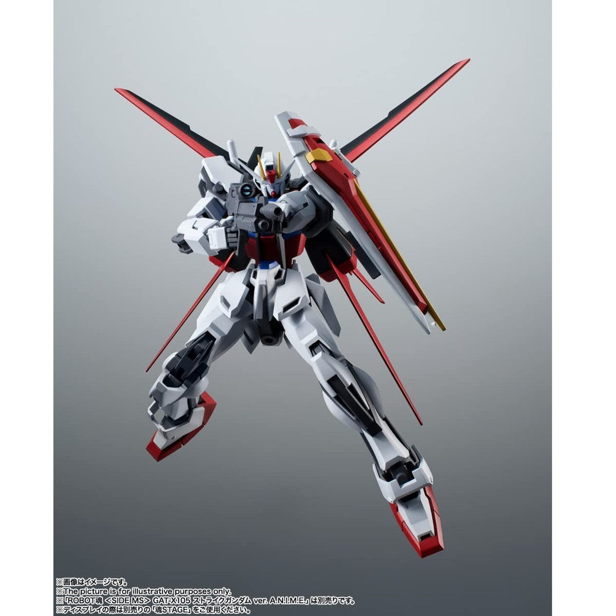 Robot Spirits < Side MS > AQM/E-X01 Aile Striker & Effect Parts Set Ver. A.N.I.M.E.-Bandai-Ace Cards & Collectibles