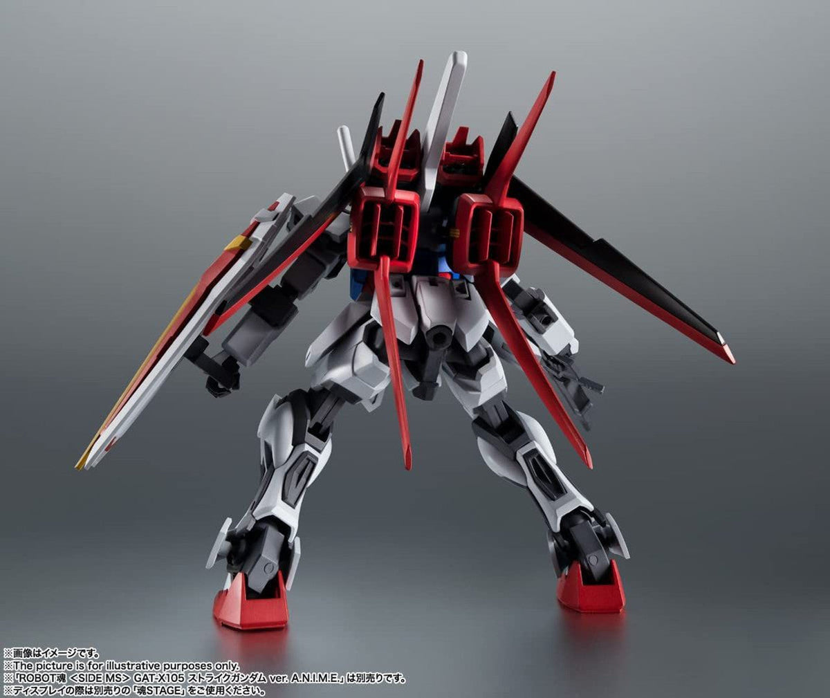 Robot Spirits < Side MS > AQM/E-X01 Aile Striker & Effect Parts Set Ver. A.N.I.M.E.-Bandai-Ace Cards & Collectibles