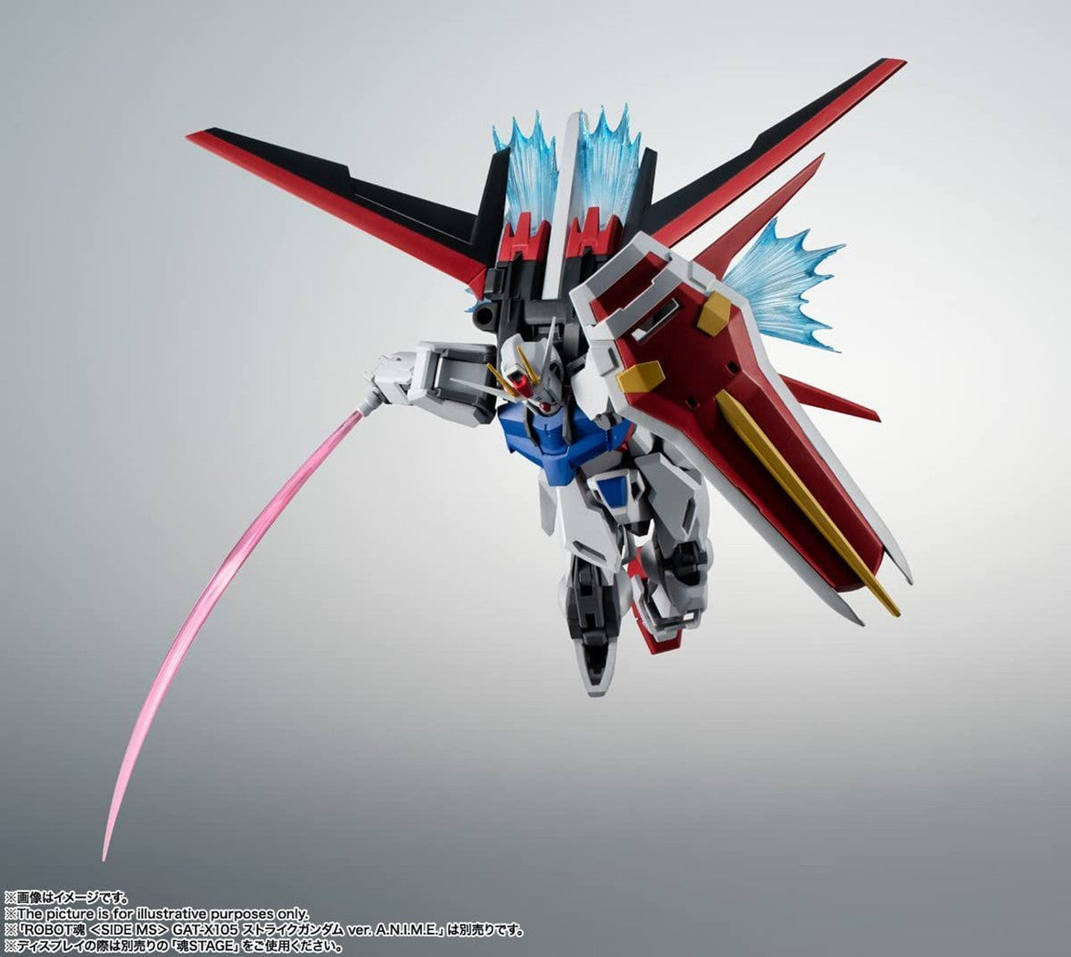 Robot Spirits < Side MS > AQM/E-X01 Aile Striker & Effect Parts Set Ver. A.N.I.M.E.-Bandai-Ace Cards & Collectibles