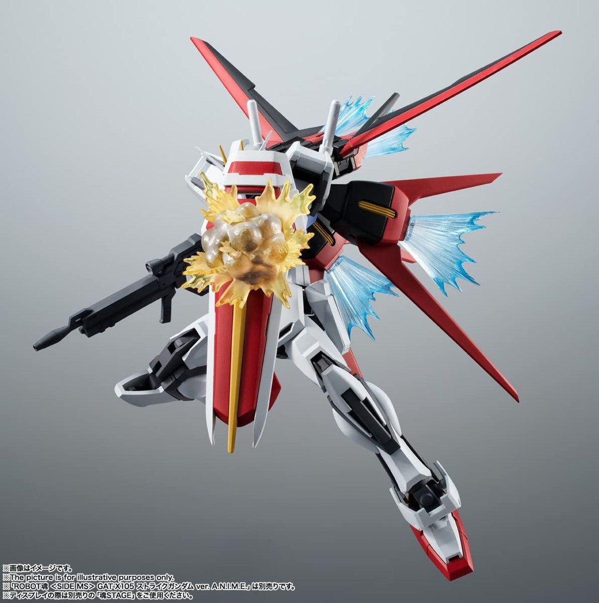 Robot Spirits < Side MS > AQM/E-X01 Aile Striker & Effect Parts Set Ver. A.N.I.M.E.-Bandai-Ace Cards & Collectibles
