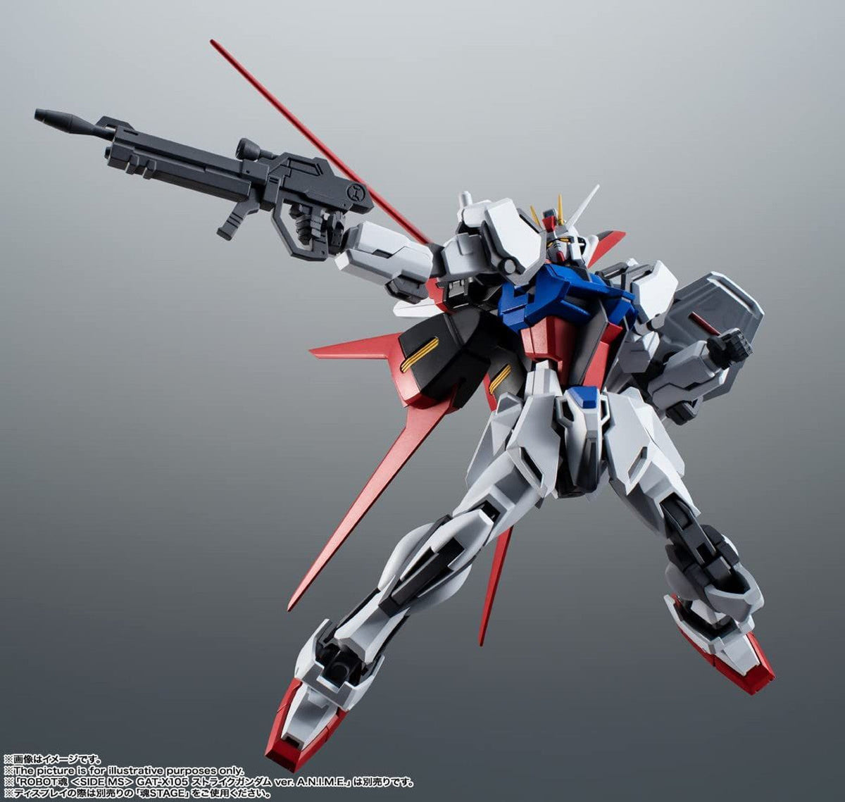 Robot Spirits < Side MS > AQM/E-X01 Aile Striker & Effect Parts Set Ver. A.N.I.M.E.-Bandai-Ace Cards & Collectibles