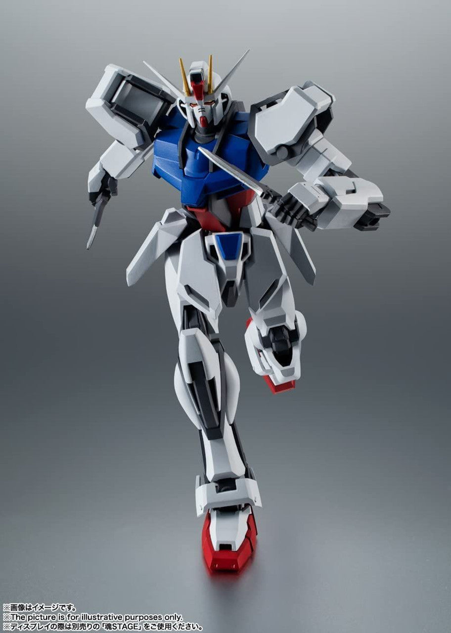 Robot Spirits &lt; Side MS &gt;GAT-X105 Strike Gundam Ver. A.N.I.M.E.-Bandai-Ace Cards &amp; Collectibles