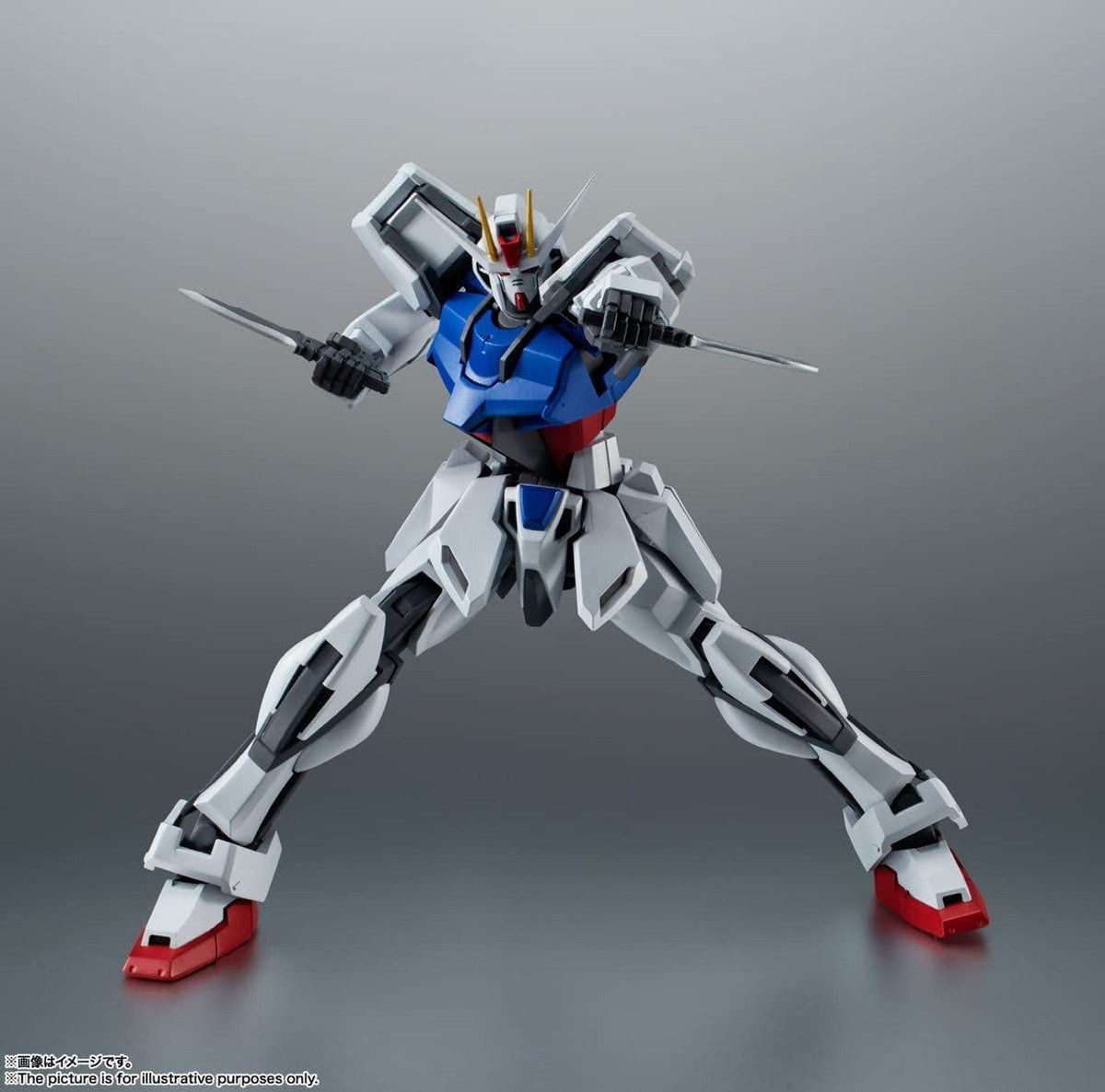 Robot Spirits &lt; Side MS &gt;GAT-X105 Strike Gundam Ver. A.N.I.M.E.-Bandai-Ace Cards &amp; Collectibles