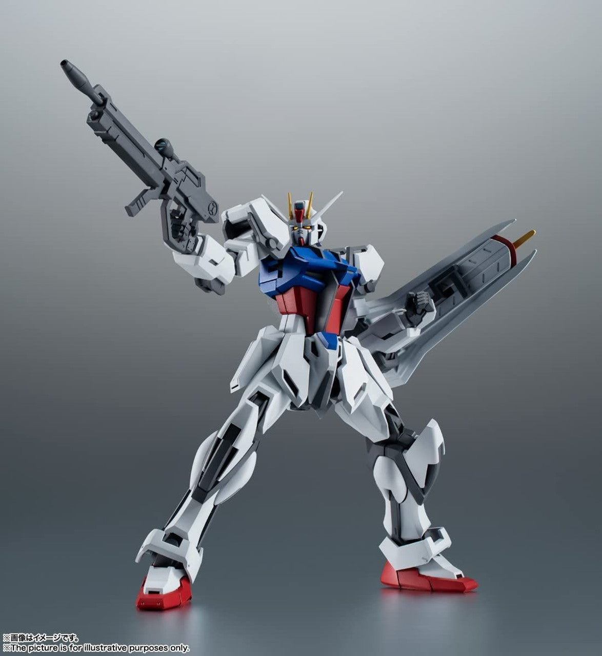 Robot Spirits &lt; Side MS &gt;GAT-X105 Strike Gundam Ver. A.N.I.M.E.-Bandai-Ace Cards &amp; Collectibles