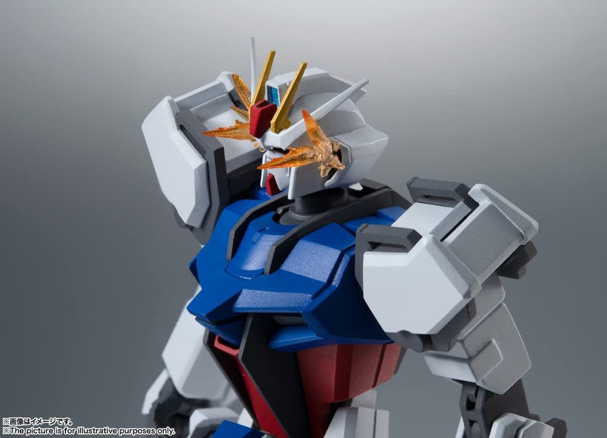 Robot Spirits &lt; Side MS &gt;GAT-X105 Strike Gundam Ver. A.N.I.M.E.-Bandai-Ace Cards &amp; Collectibles