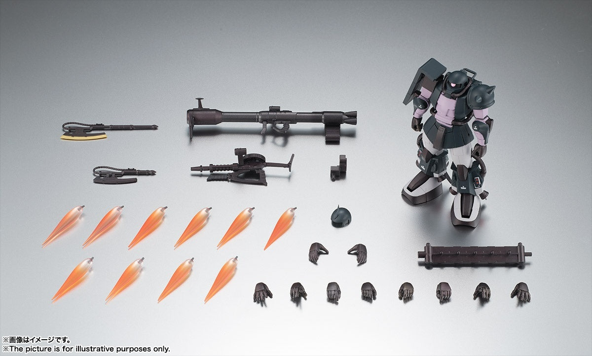 Robot Spirits &lt; Side MS &gt; MS-06R-1A Zaku II High Mobility Type Black Tri Stars Ver. A.N.I.M.E.-Bandai-Ace Cards &amp; Collectibles