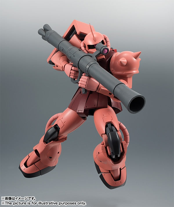 Robot Spirits &lt; Side MS &gt; MS-06S Char&#39;s Zaku II Ver. A.N.I.M.E.-Bandai-Ace Cards &amp; Collectibles