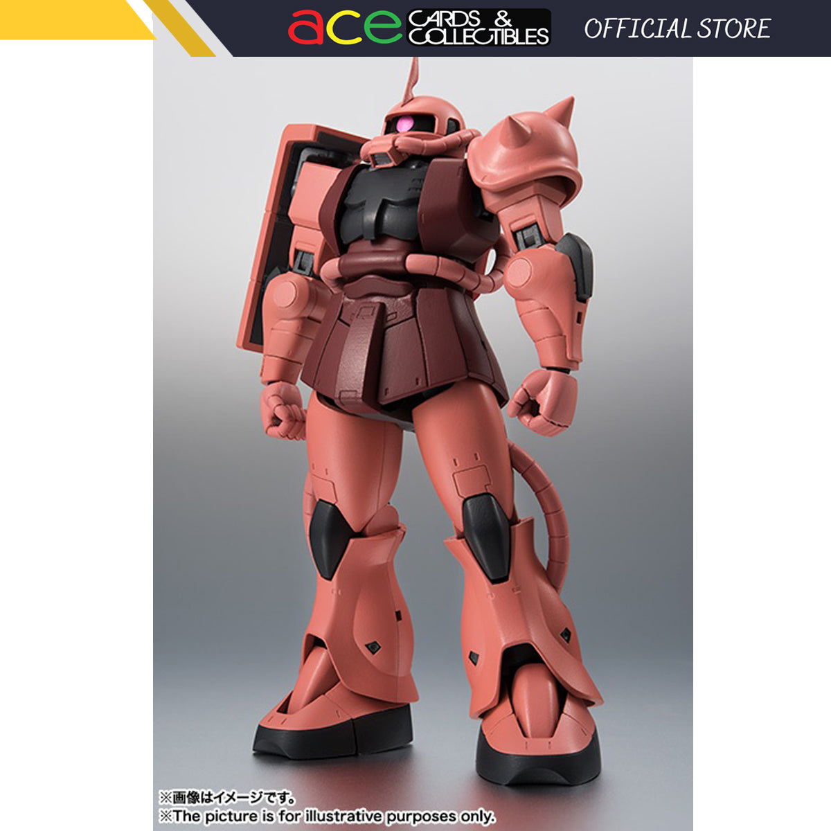 Robot Spirits < Side MS > MS-06S Char's Zaku II Ver. A.N.I.M.E.-Bandai-Ace Cards & Collectibles