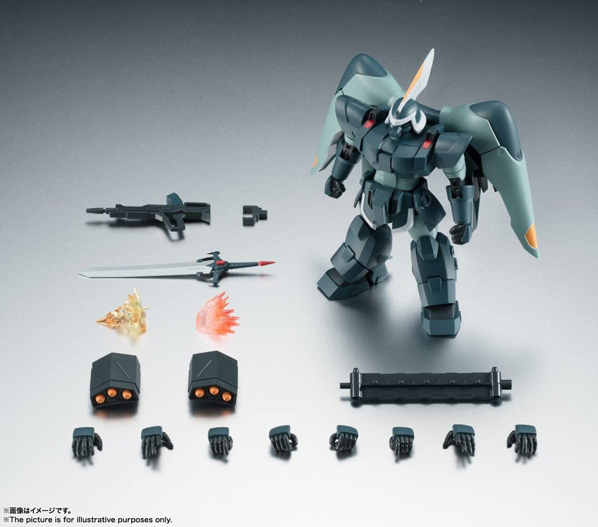 Robot Spirits &lt; Side MS &gt;ZGMF-1017 GINN Ver. A.N.I.M.E.-Bandai-Ace Cards &amp; Collectibles