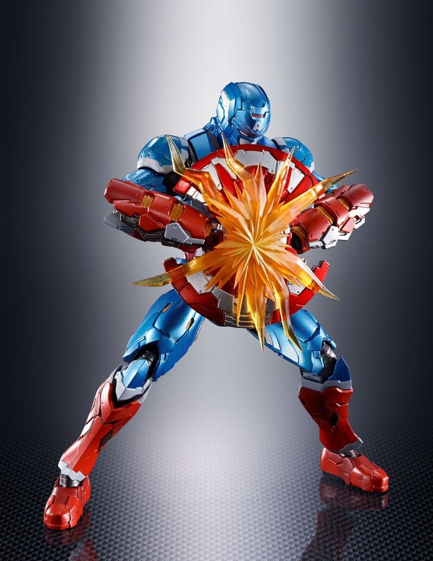 S.H.Figuarts Captain America (Tech-On Avengers) (Completed)-Bandai-Ace Cards &amp; Collectibles