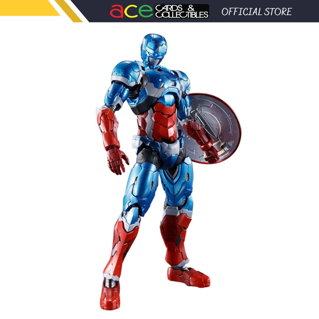 S.H.Figuarts Captain America (Tech-On Avengers) (Completed)-Bandai-Ace Cards & Collectibles