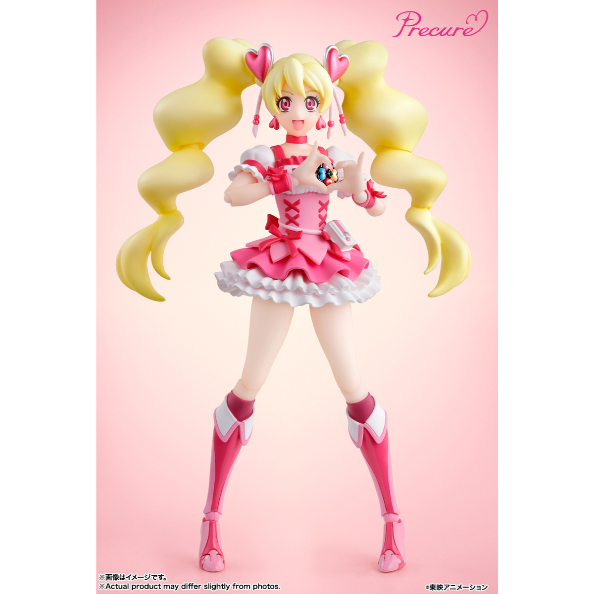 S.H.Figuarts Cure Peach (Precure Character Designer&#39;s Edition)-Bandai-Ace Cards &amp; Collectibles