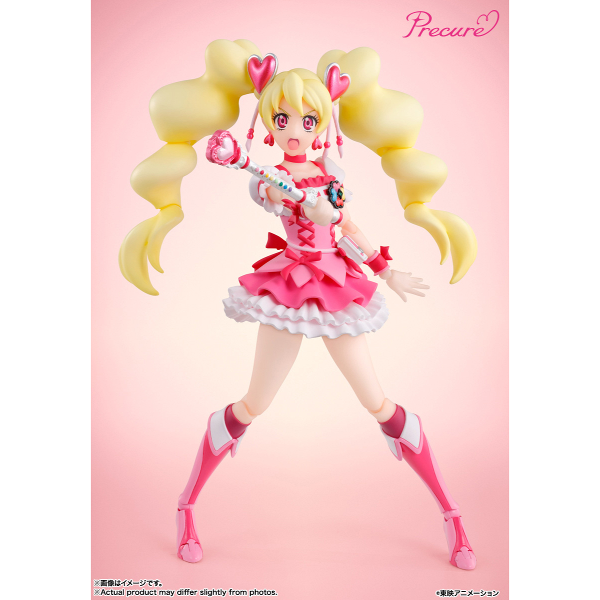 S.H.Figuarts Cure Peach (Precure Character Designer&#39;s Edition)-Bandai-Ace Cards &amp; Collectibles