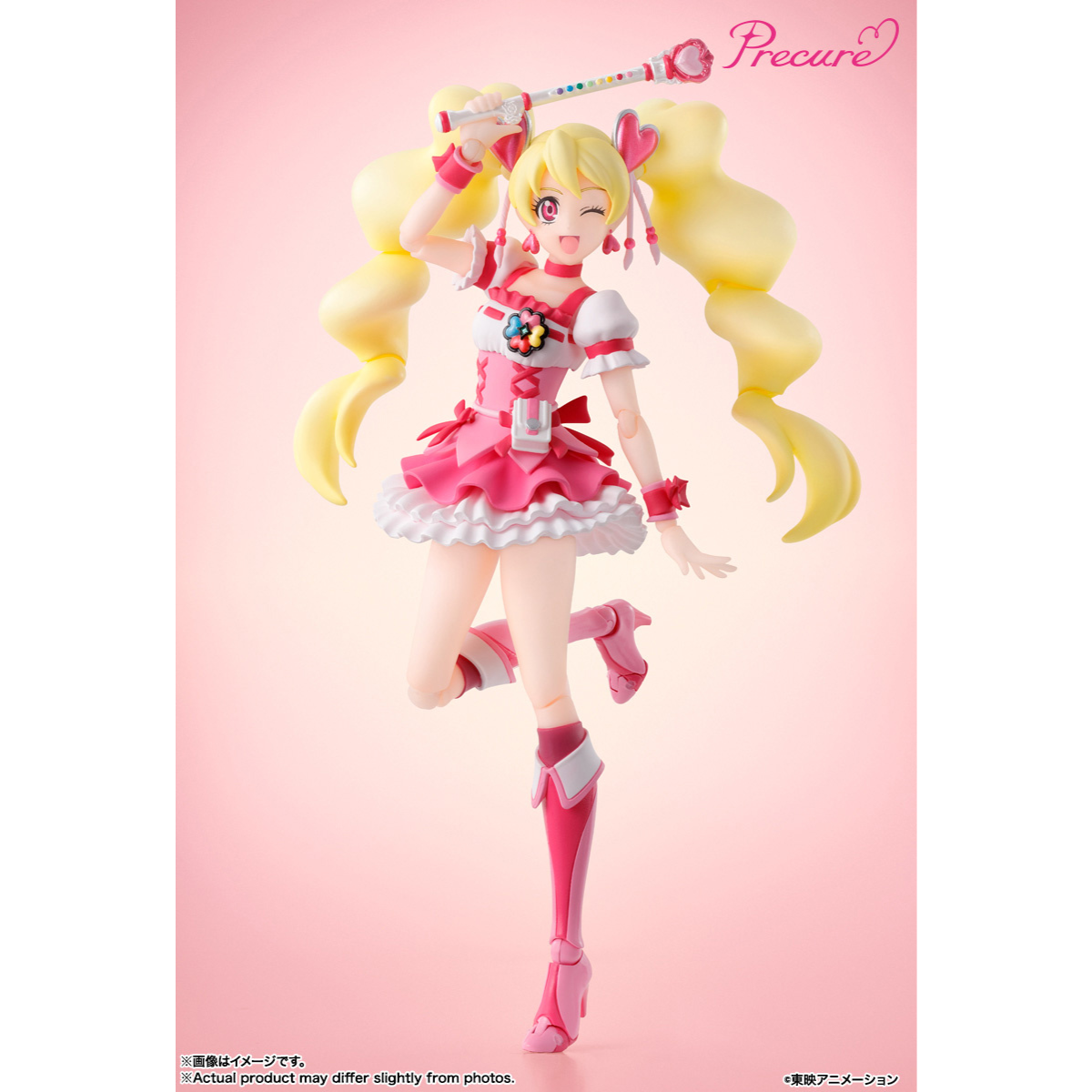 S.H.Figuarts Cure Peach (Precure Character Designer&#39;s Edition)-Bandai-Ace Cards &amp; Collectibles