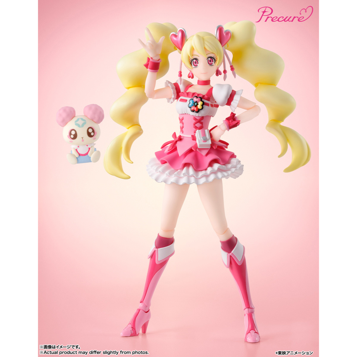 S.H.Figuarts Cure Peach (Precure Character Designer&#39;s Edition)-Bandai-Ace Cards &amp; Collectibles