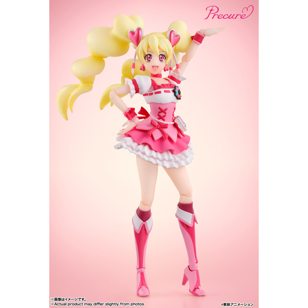 S.H.Figuarts Cure Peach (Precure Character Designer&#39;s Edition)-Bandai-Ace Cards &amp; Collectibles