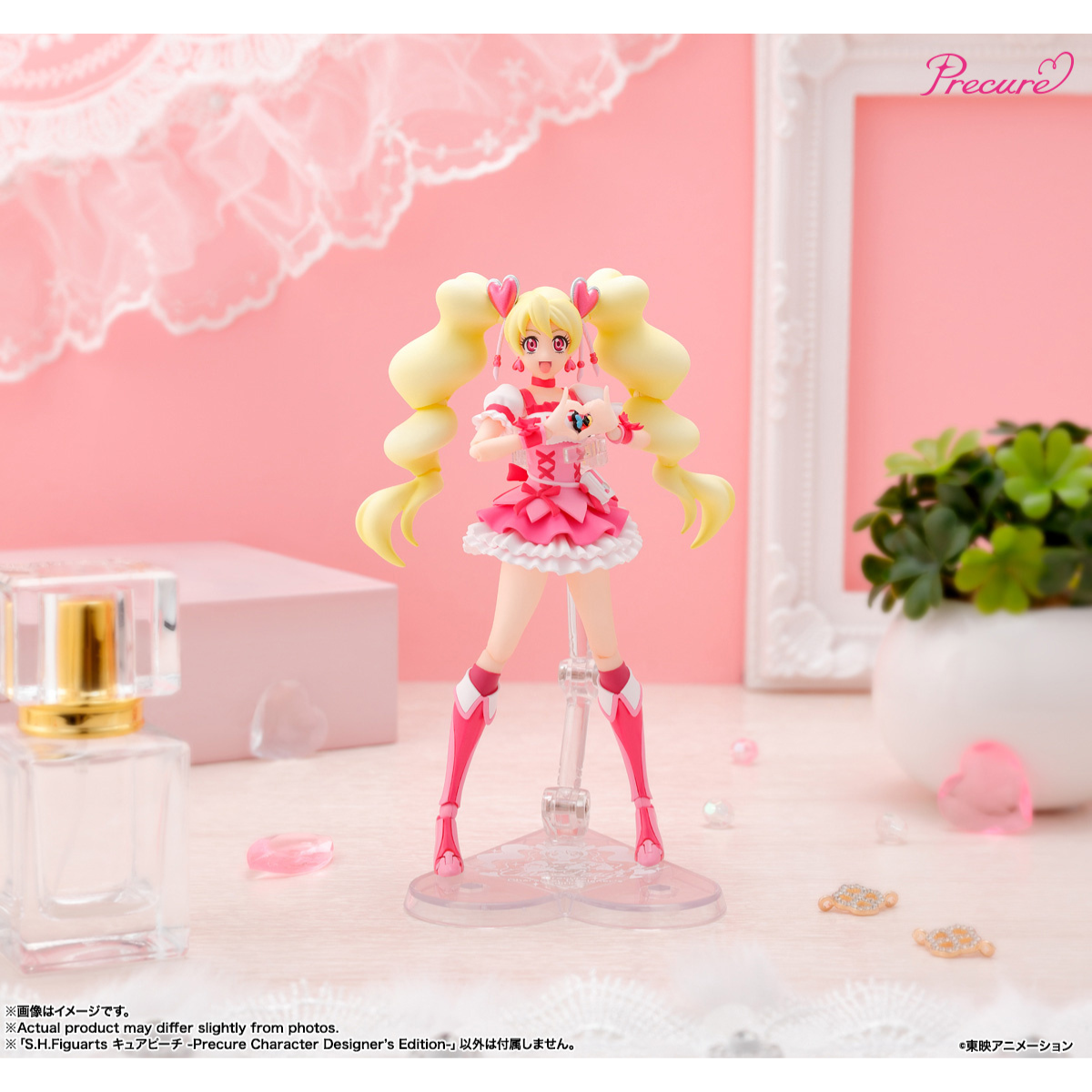 S.H.Figuarts Cure Peach (Precure Character Designer&#39;s Edition)-Bandai-Ace Cards &amp; Collectibles