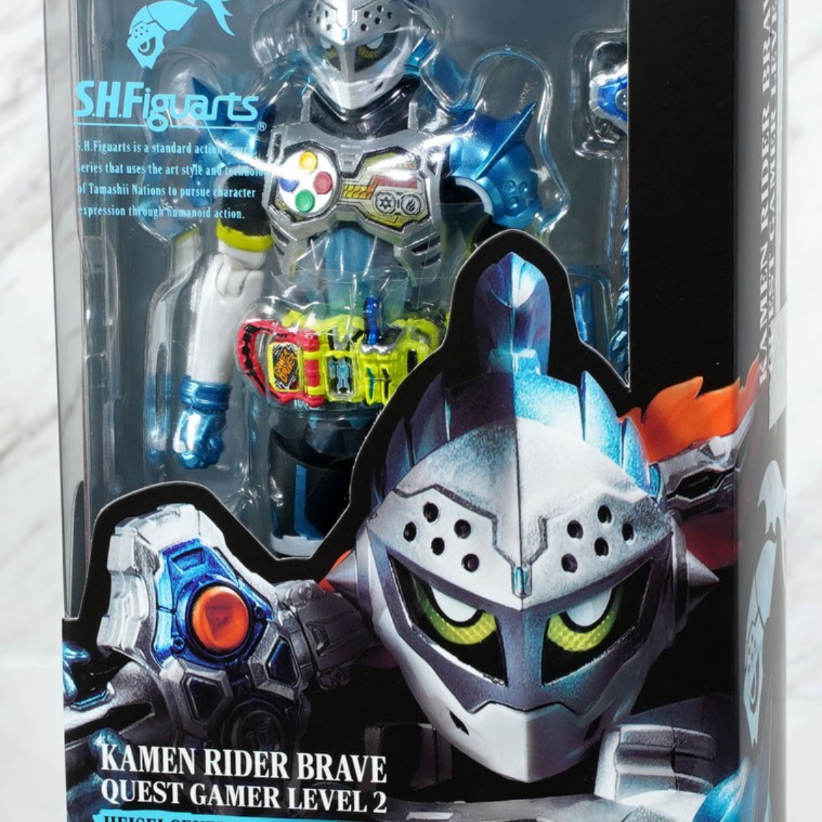 S.H.Figuarts Kamen Rider Brave Quest Gamer Level 2 Heisei Generations Edition-Bandai-Ace Cards &amp; Collectibles