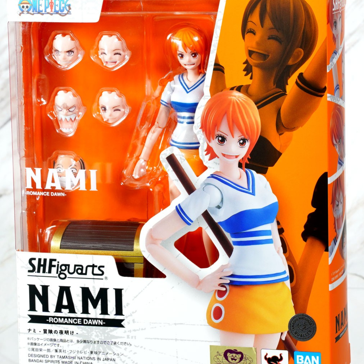 S.H.Figuarts Nami (Romance Dawn)-Bandai-Ace Cards &amp; Collectibles