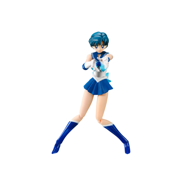 Sailor Moon S.H.Figuarts "Mercury" (Animation Color Edition)-Bandai-Ace Cards & Collectibles