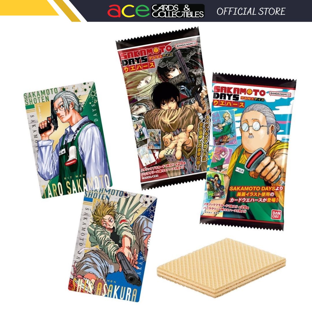 Sakamoto Days Wafer Cards-Single Pack (Random)-Bandai-Ace Cards & Collectibles