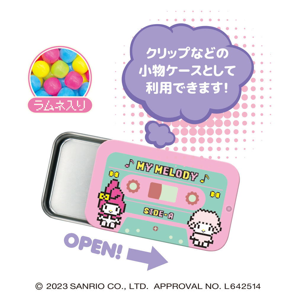 Sanrio Characters Tinbox Ramune Bit Design Ver. Wafer-Single Pack (Random)-Bandai-Ace Cards &amp; Collectibles