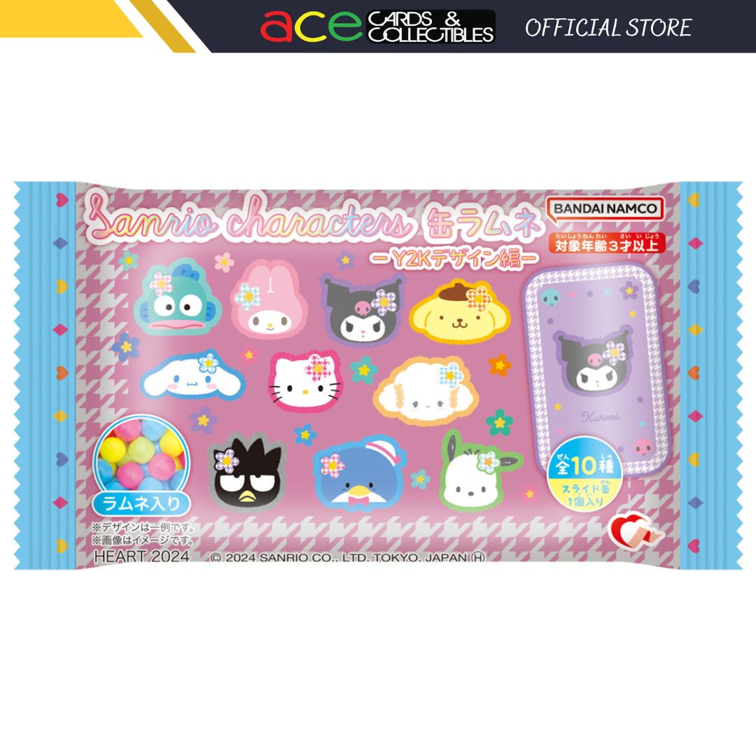 Sanrio Characters Tinbox Ramune Y2K Design Ver-Single Pack (Random)-Bandai-Ace Cards & Collectibles
