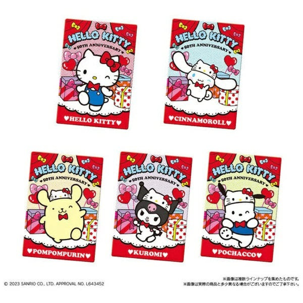 Sanrio Characters Wafer 5-Single Pack (Random)-Bandai-Ace Cards & Collectibles