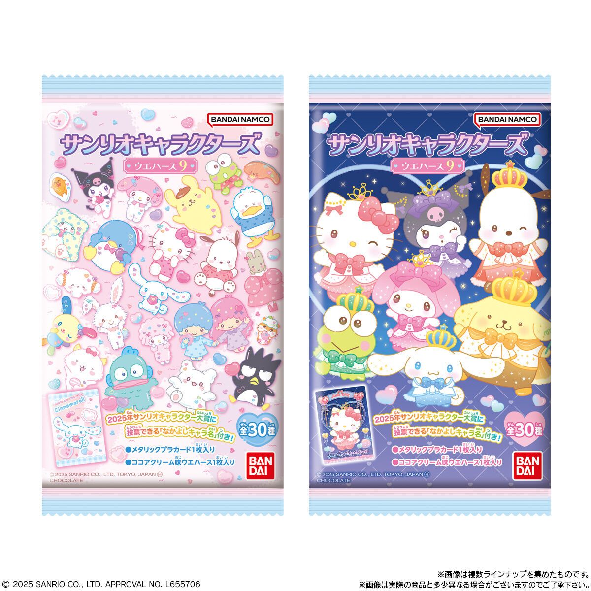 Sanrio Characters Wafer Card Vol.9-Single Pack (Random)-Bandai-Ace Cards & Collectibles
