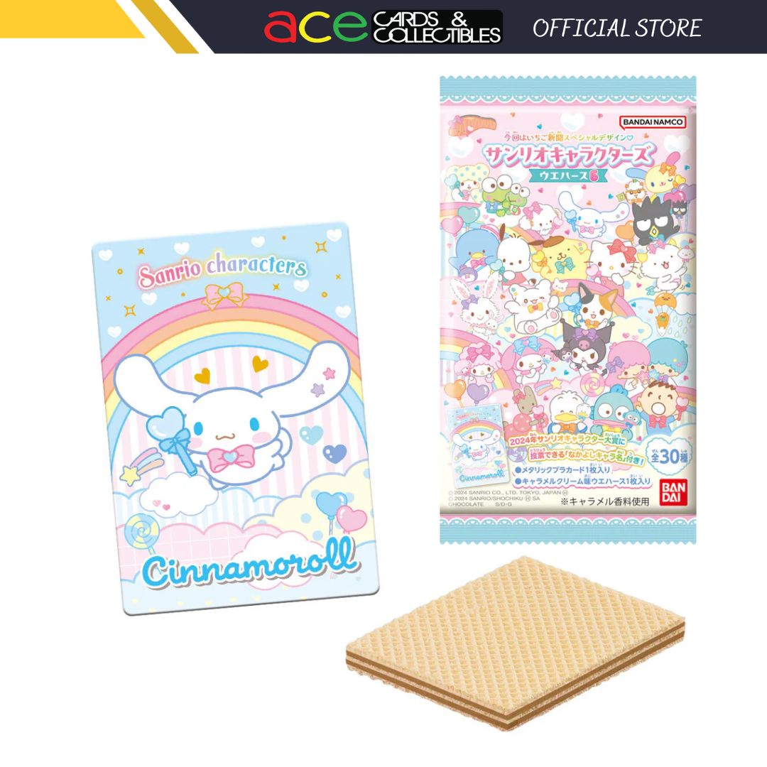 Sanrio Characters Wafers Vol.6-Single Pack (Random)-Bandai-Ace Cards & Collectibles