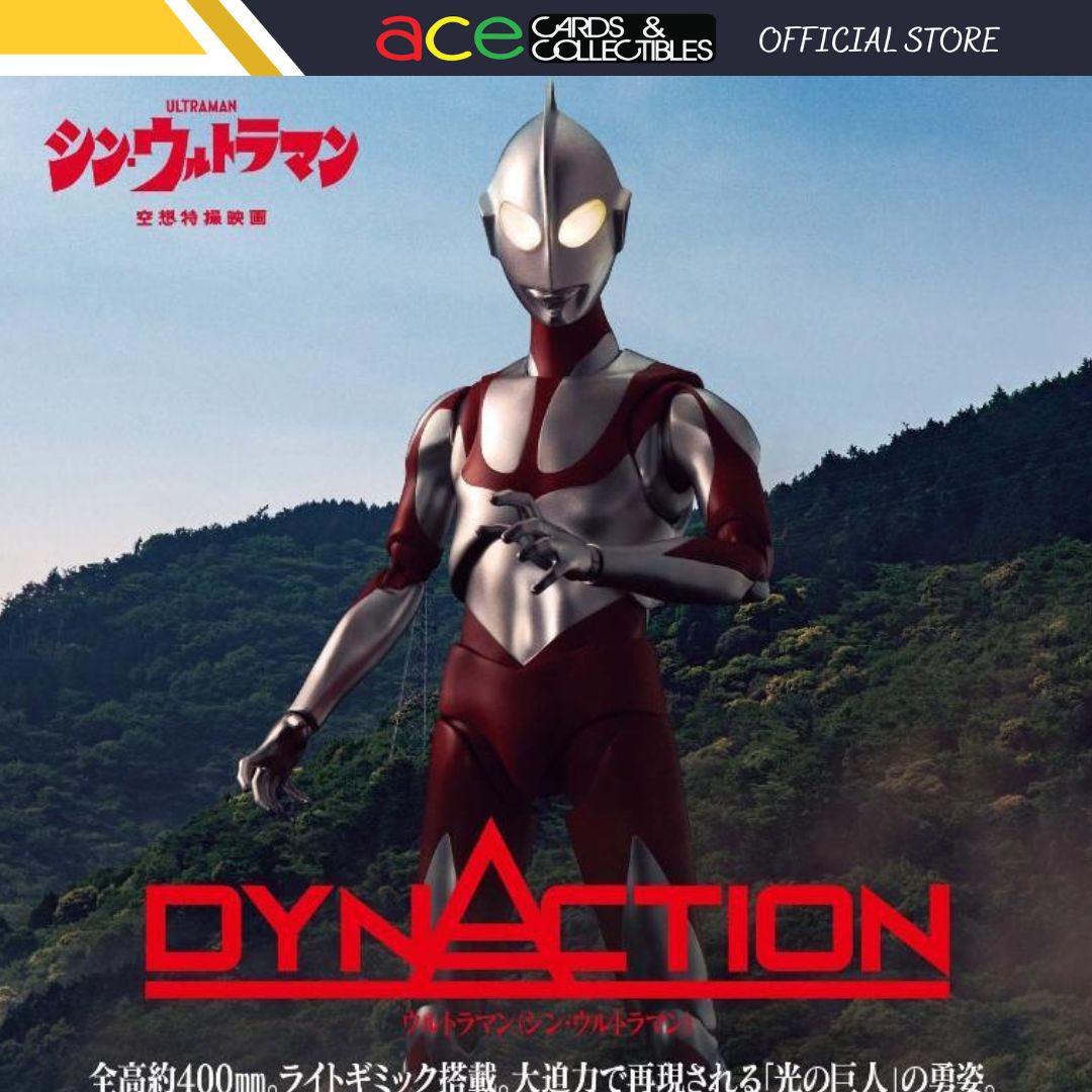 Shin Ultraman Dynaction &quot;Ultraman&quot; Figure-Bandai-Ace Cards &amp; Collectibles