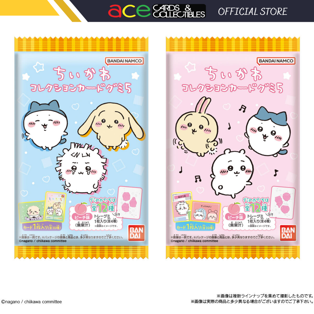 Something Small And Cute Collection Card Gummi 5-Single Pack (Random)-Bandai-Ace Cards &amp; Collectibles