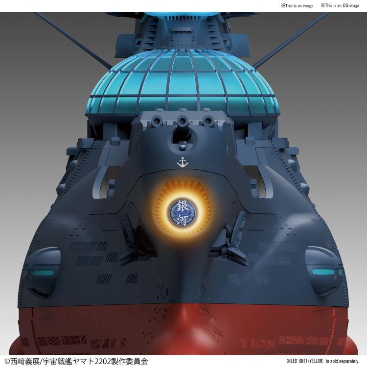Space Battleship 1/1000 Plastic Model Kit The Experimental Ship of Transcendental Dimension BBY-03 Ginga-Bandai-Ace Cards & Collectibles