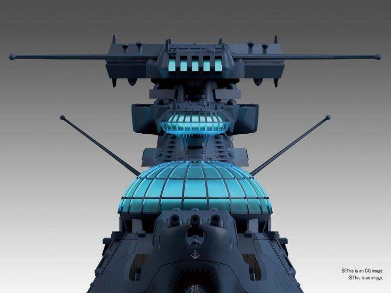 Space Battleship 1/1000 Plastic Model Kit The Experimental Ship of Transcendental Dimension BBY-03 Ginga-Bandai-Ace Cards & Collectibles