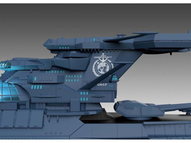 Space Battleship 1/1000 Plastic Model Kit The Experimental Ship of Transcendental Dimension BBY-03 Ginga-Bandai-Ace Cards & Collectibles