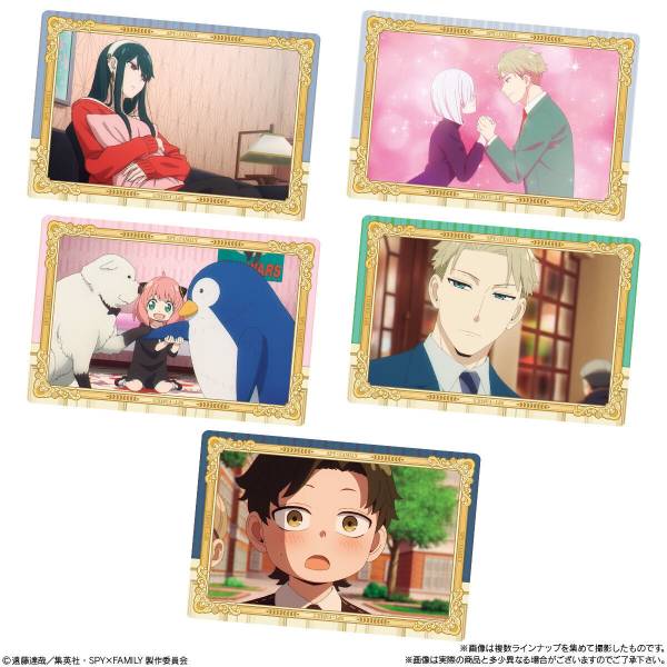 Spy x Family Metallic Card Collection Wafer 3-Single Pack (Random)-Bandai-Ace Cards &amp; Collectibles