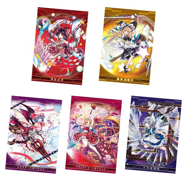 TOUHOU Lost World Wafer Series-Single Pack (Random)-Bandai-Ace Cards & Collectibles