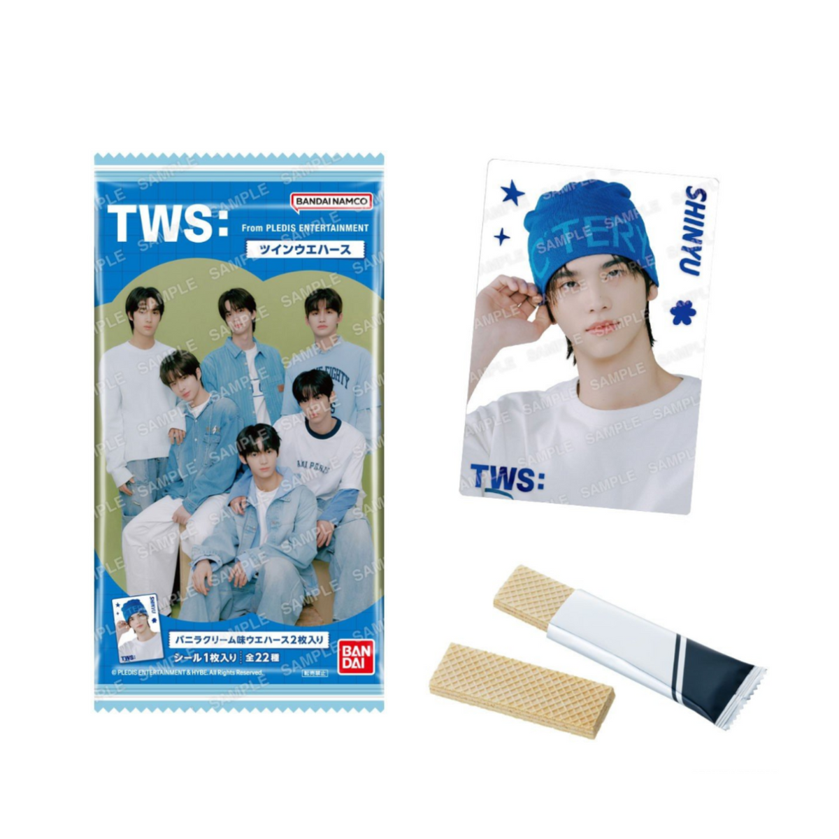 TWS From PLEDIS ENTERTAINMENT Twin Wafer-Single Pack (Random)-Bandai-Ace Cards & Collectibles