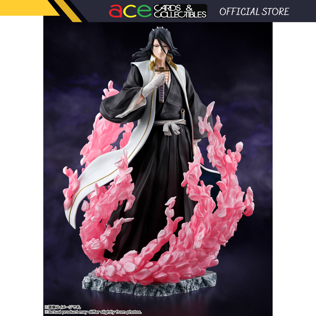 Tamashii Bleach Figuarts Zero &quot;Byakuya Kuchiki&quot;-Bandai-Ace Cards &amp; Collectibles